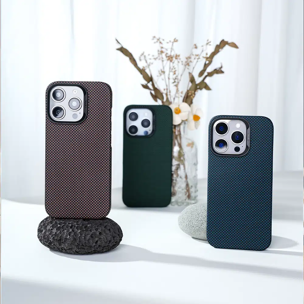 Benks-Magnetic-Armor-Tint-Kevlar-1000D-telefontok-iPhone-16-Pro-–-arany-5