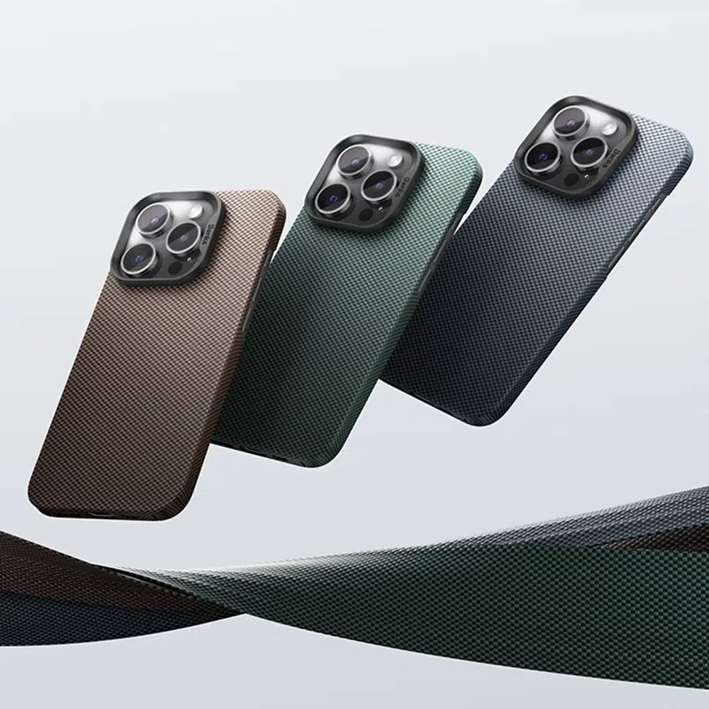 Benks-Magnetic-Armor-Tint-Kevlar-1000D-telefontok-iPhone-16-Pro-–-arany-6