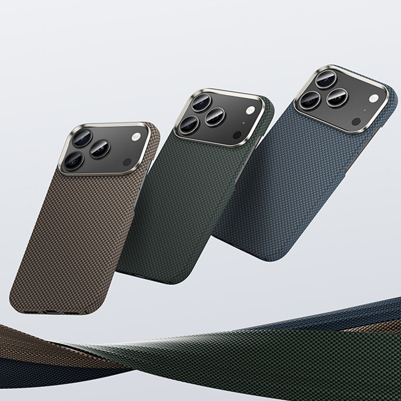 Benks-Magnetic-Armor-Tint-Kevlar-1000D-telefontok-iPhone-17-Pro-Max-–-arany-3