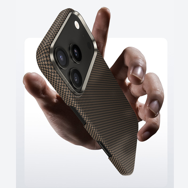 Benks-Magnetic-Armor-Tint-Kevlar-1000D-telefontok-iPhone-17-Pro-Max-–-arany-7