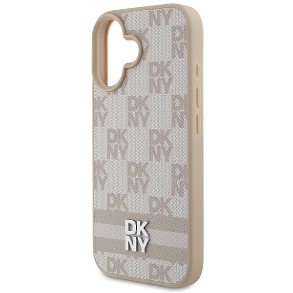 DKNY-Checkered-Pattern-Printed-Stripes-telefontok-rozsaszin-iPhone-16-5