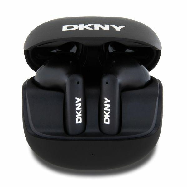 DKNY Satiny Finish TWS Bluetooth fülhallgató – fekete
