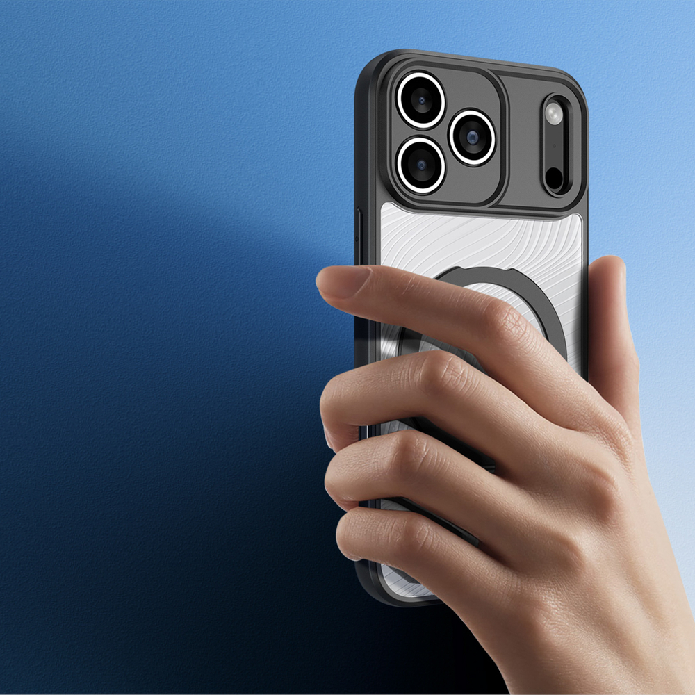 Dux-Ducis-Aimo-Mag-telefontok-kitamasztoval-iPhone-17-Pro-Max-fekete-4