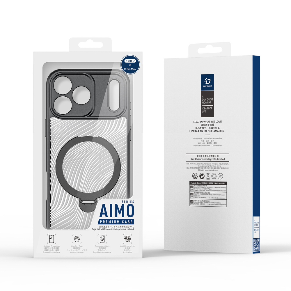 Dux-Ducis-Aimo-Mag-telefontok-kitamasztoval-iPhone-17-Pro-Max-fekete-8