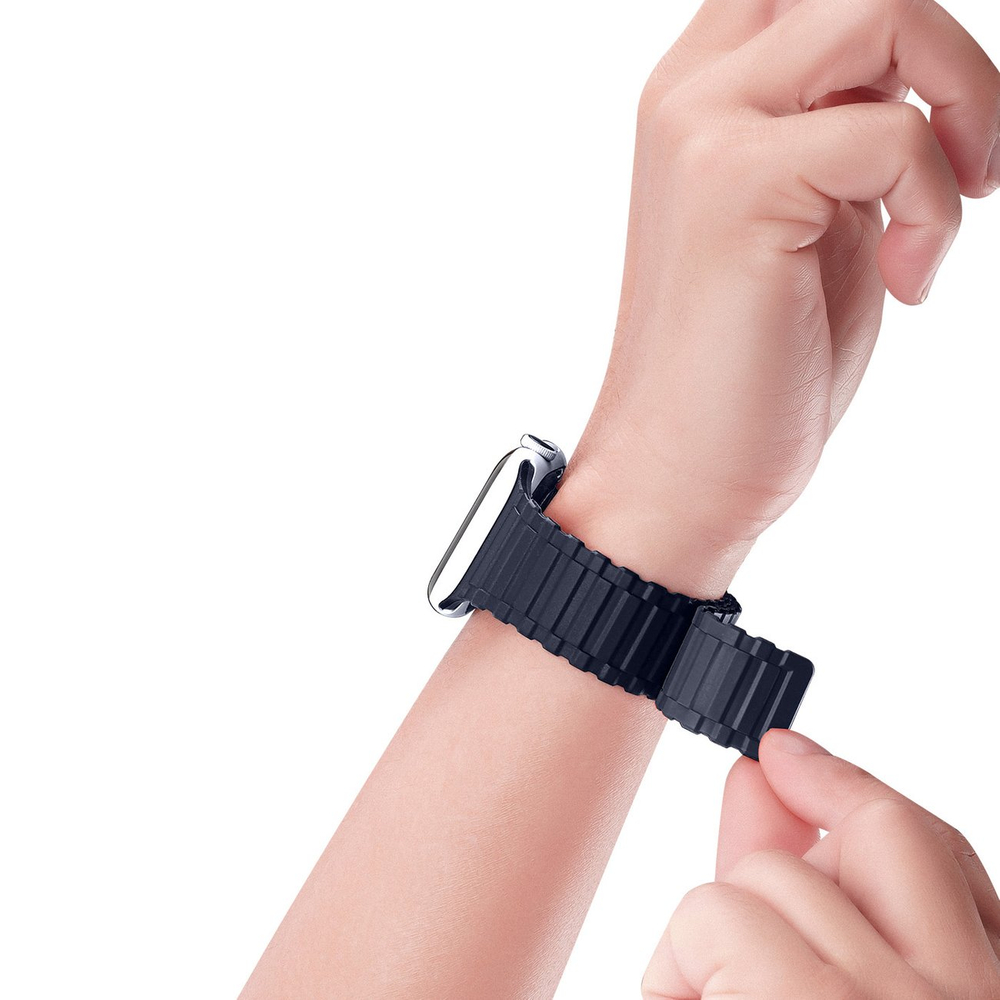 Dux-Ducis-Armor-magneses-szilikon-szij-–-Apple-Watch-1–Ultra-42444549-mm-–-kek-2