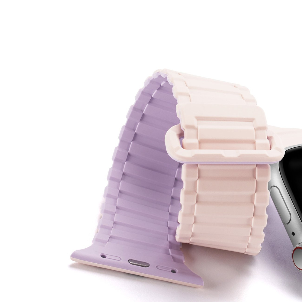 Dux-Ducis-Armor-magneses-szilikon-szij-–-Apple-Watch-1–Ultra-42444549-mm-–-pinklila-2