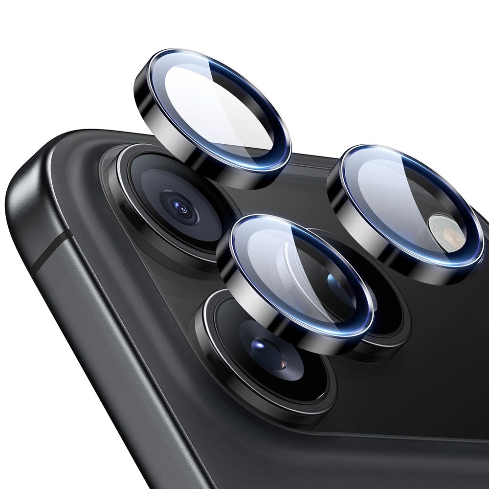 ESR Armorite kamera lencsevédő – iPhone 14 Pro / 14 Pro Max / 15 Pro / 15 Pro Max / 16 Pro / 16 Pro Max / 17 Pro / 17 Pro Max – fekete ESR Armorite kamera lencsevédő – iPhone 14 Pro / 14 Pro Max / 15 Pro / 15 Pro Max / 16 Pro / 16 Pro Max / 17 Pro / 17 Pro Max – fekete