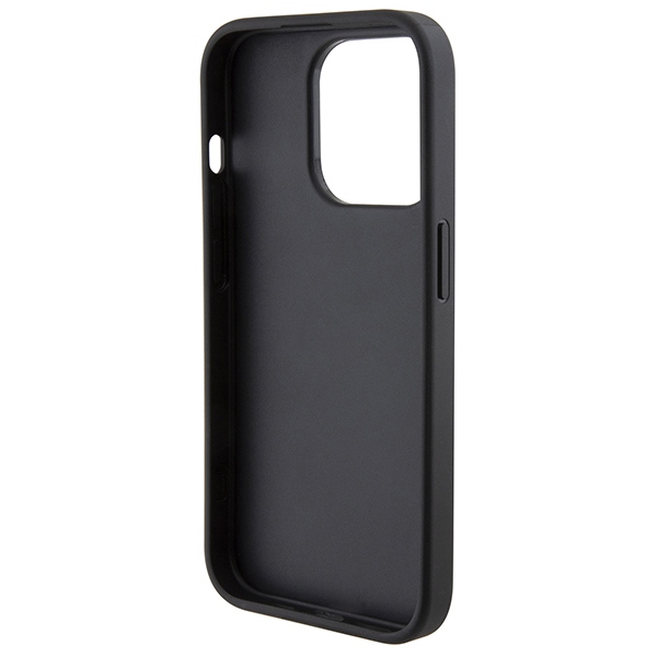 Ferrari-Perforated-Waves-Metal-Logo-telefontok-fekete-iPhone-15-Pro-6