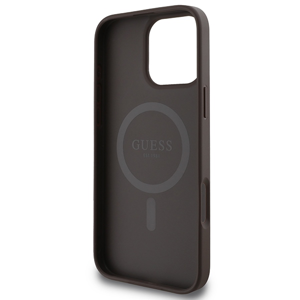 Guess-4G-Printed-Stripes-MagSafe-telefontok-barna-iPhone-16-Pro-Max-6