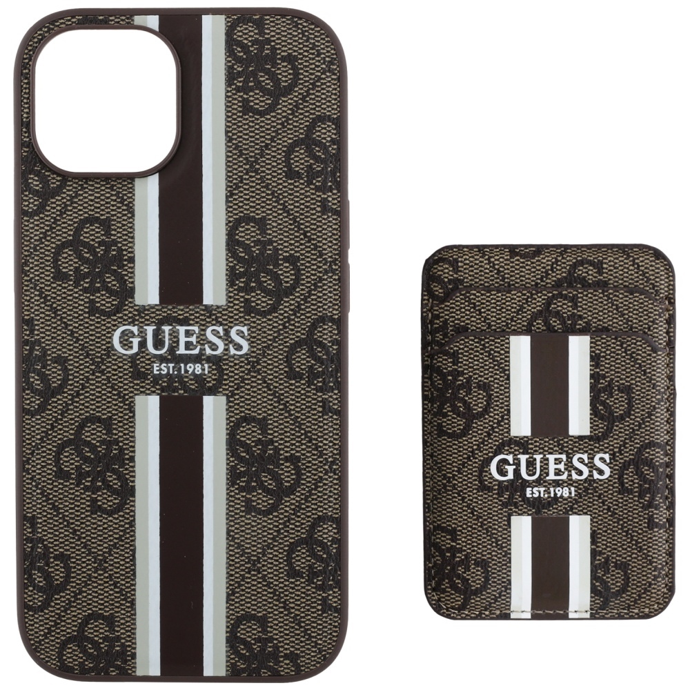 Guess-4G-Stripes-MagSafe-telefontok-barna-iPhone-15-3