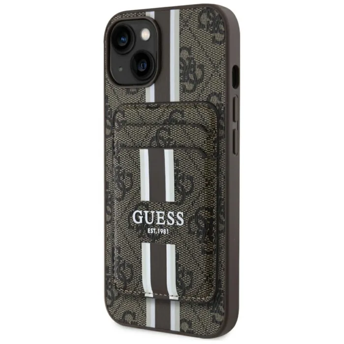 Guess 4G Stripes MagSafe telefontok barna - iPhone 15