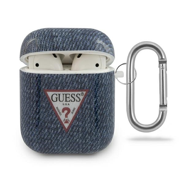 Guess AirPods tok – Jeans Collection – sötétkék