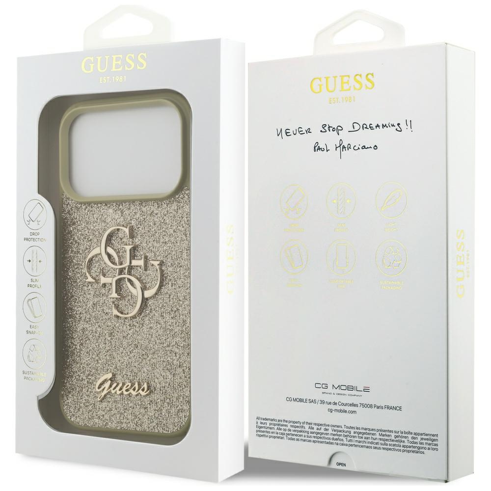 Guess-Fixed-Glitter-Big-4G-telefontok-arany-iPhone-17-Pro-7