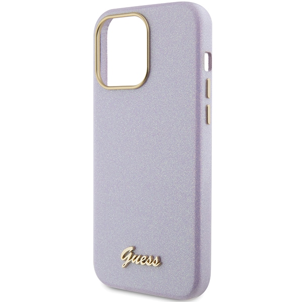 Guess-Glitter-Glossy-Script-telefontok-viola-iPhone-15-Pro-5