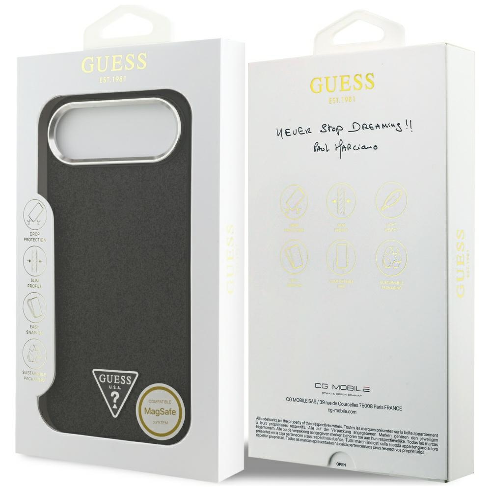 Guess-Glitter-MagSafe-telefontok-fekete-iPhone-17-Air-7