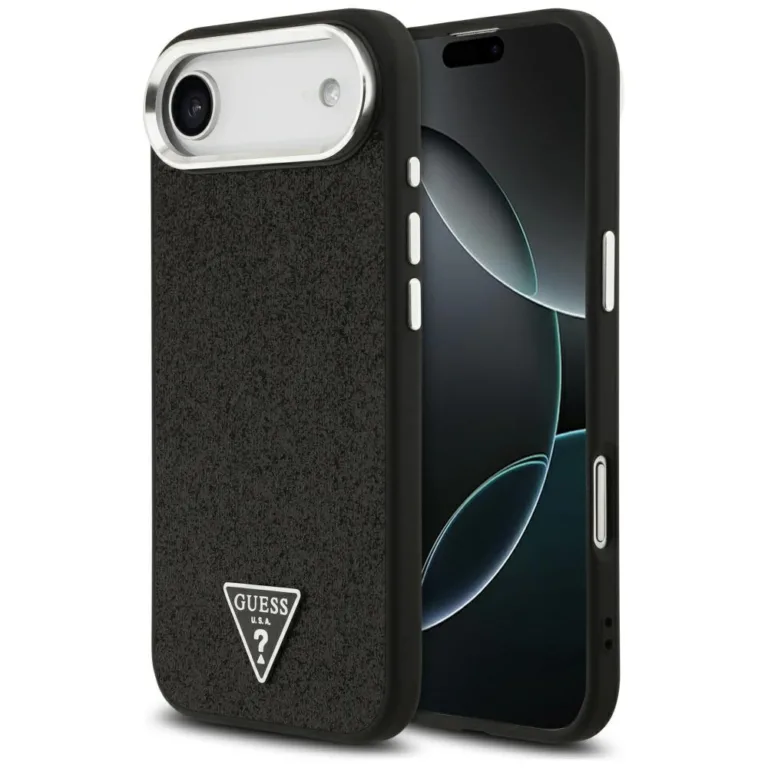 Guess Glitter MagSafe telefontok fekete - iPhone 17 Air