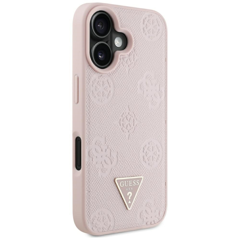 Guess-Grained-Hot-Stamp-Peony-Triangle-telefontok-rozsaszin-iPhone-16-3