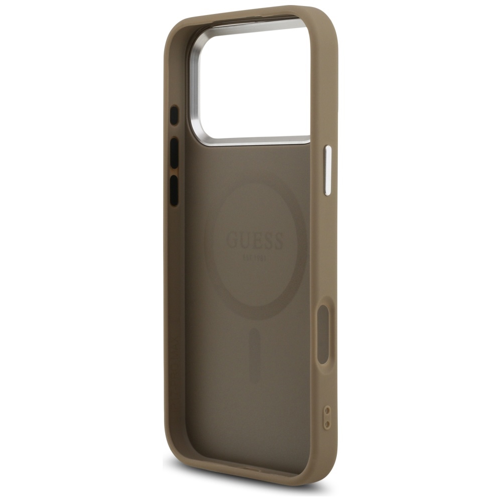 Guess-Grained-Triangle-Logo-MagSafe-tok-iPhone-17-Pro-Max-–-barna-6