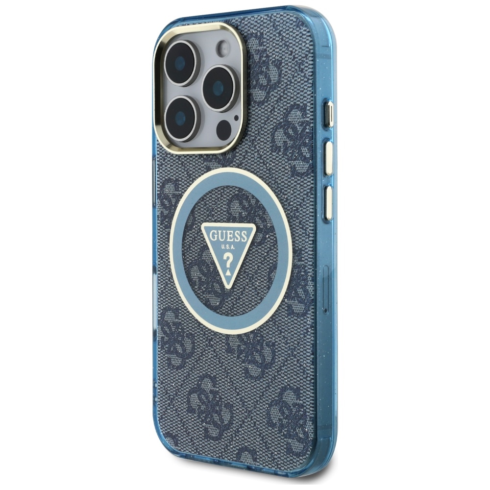 Guess-IML-Metal-Glitter-4G-Circle-Triangle-telefontok-kek-iPhone-16-Pro-1