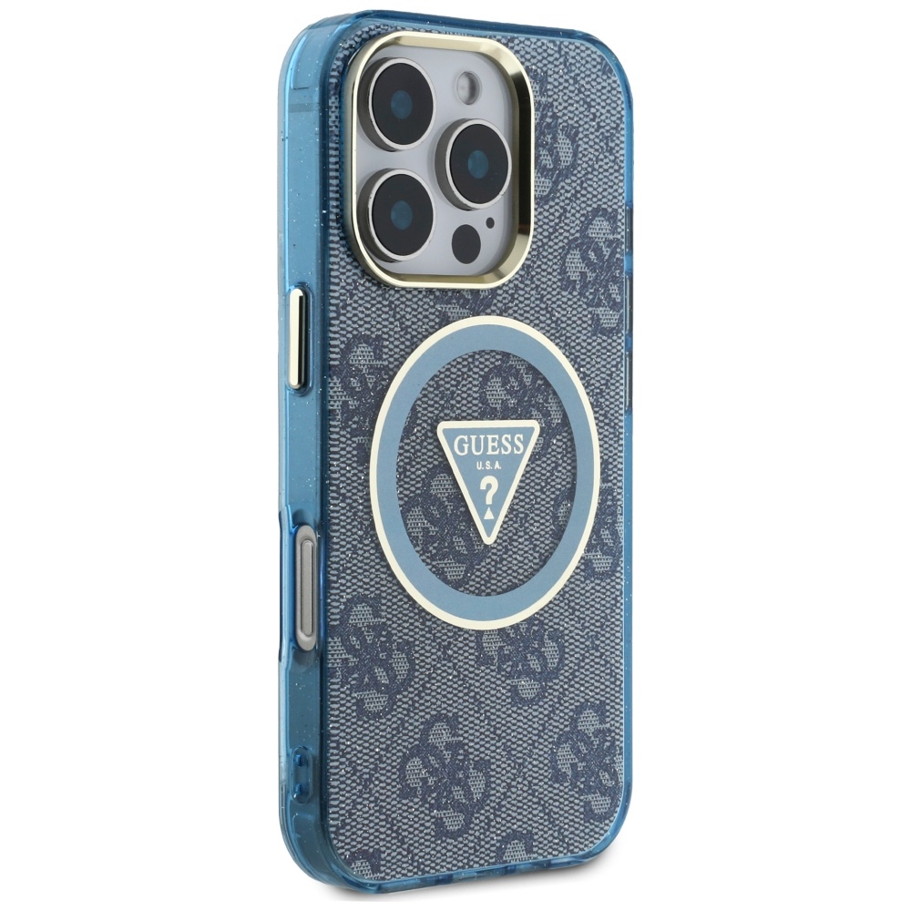 Guess-IML-Metal-Glitter-4G-Circle-Triangle-telefontok-kek-iPhone-16-Pro-3