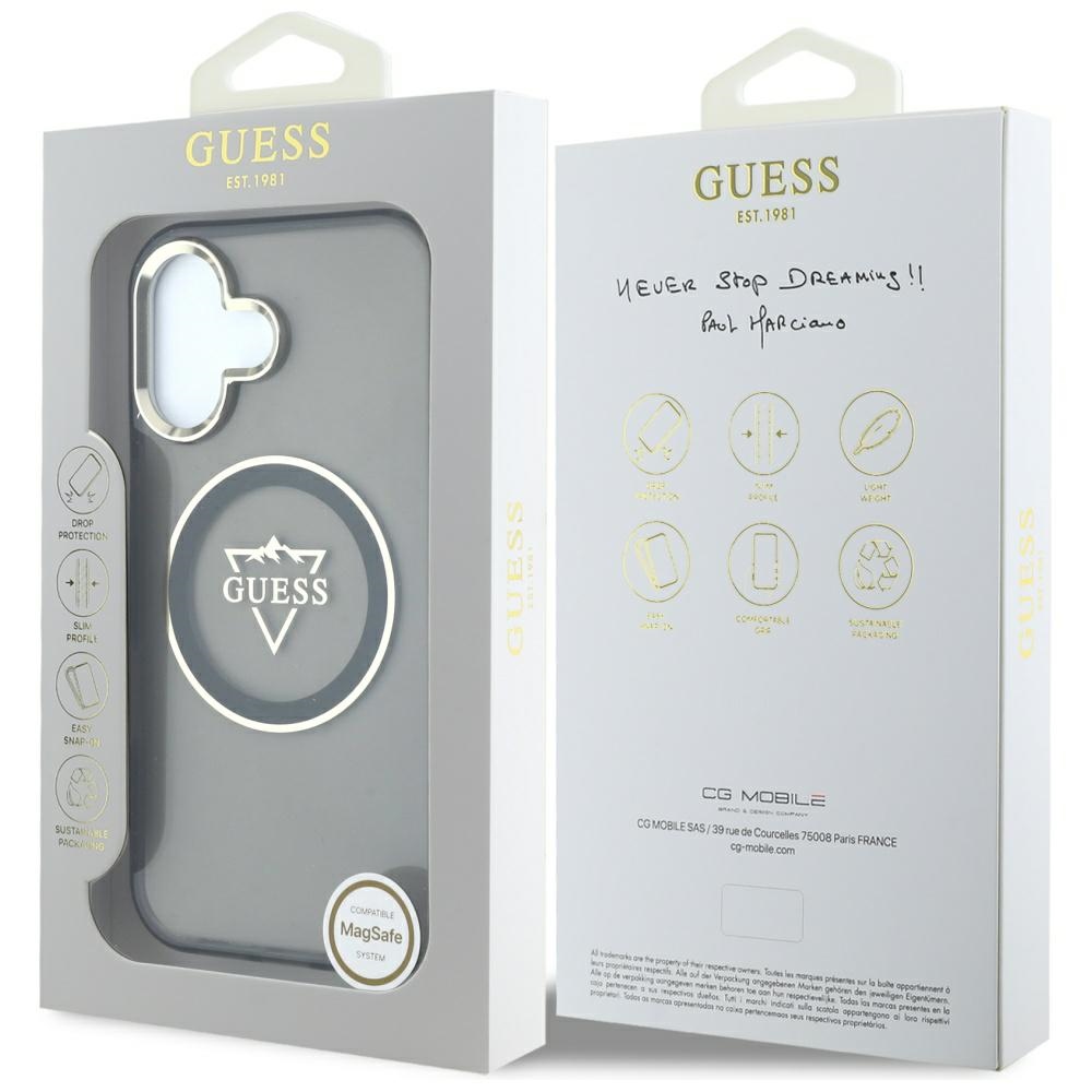 Guess-IML-Metal-Mountain-Logo-MagSafe-telefontok-fekete-iPhone-16-7