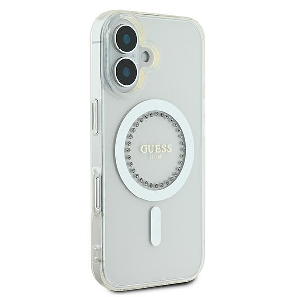 Guess-IML-Rhinestones-MagSafe-tok-iPhone-16-Plus-–-feher-3