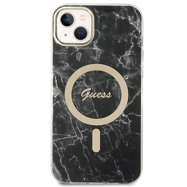 Guess-Marble-MagSafe-telefontok-fekete-iPhone-14-2
