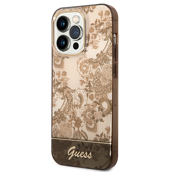 Guess-Porcelain-Collection-telefontok-barna-iPhone-14-Pro-Max-1