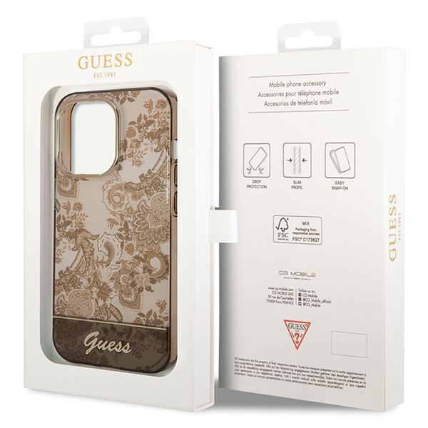 Guess-Porcelain-Collection-telefontok-barna-iPhone-14-Pro-Max-7