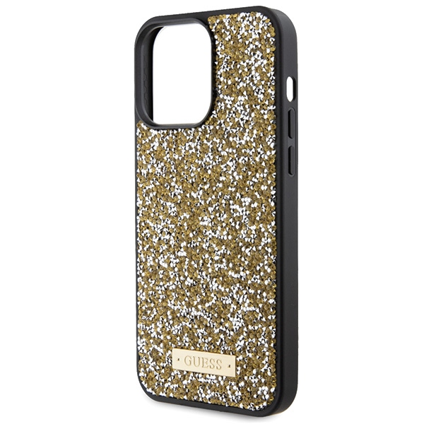 Guess-Rhinestone-Metal-Logo-telefontok-sarga-iPhone-15-Pro-Max-5