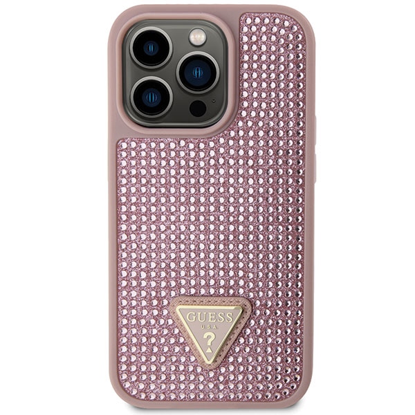 Guess-Rhinestone-Triangle-telefontok-rozsaszin-iPhone-14-Pro-2