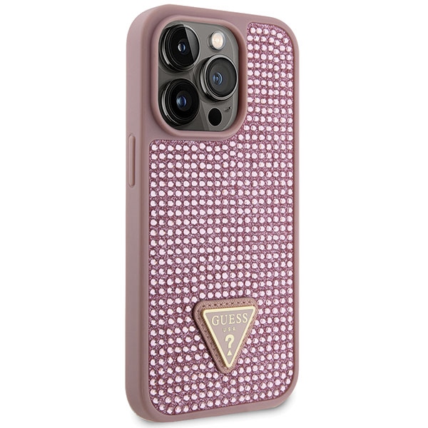 Guess-Rhinestone-Triangle-telefontok-rozsaszin-iPhone-14-Pro-3