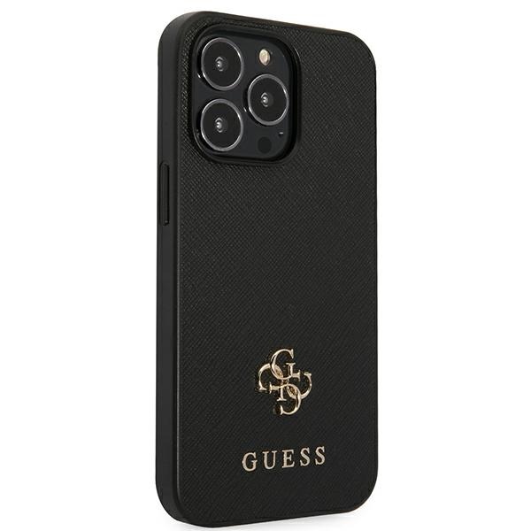 Guess-Saffiano-4G-Small-Metal-Logo-telefontok-fekete-iPhone-13-Pro-iPhone-13-3