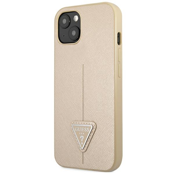 Guess-Saffiano-Triangle-Logo-telefontok-bezs-iPhone-14-Plus-1