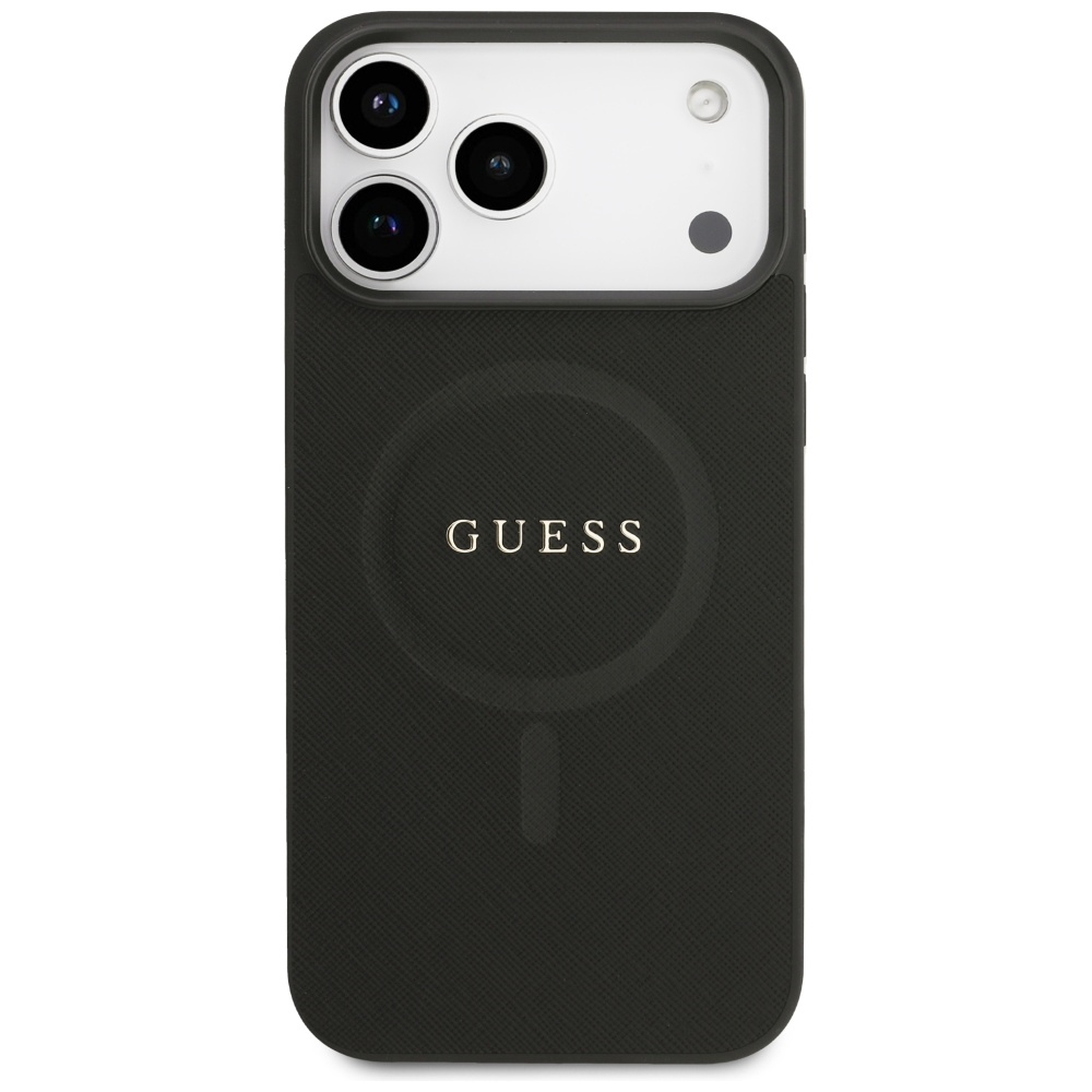 Guess-Saffiano-telefontok-fekete-iPhone-17-Pro-Max-2