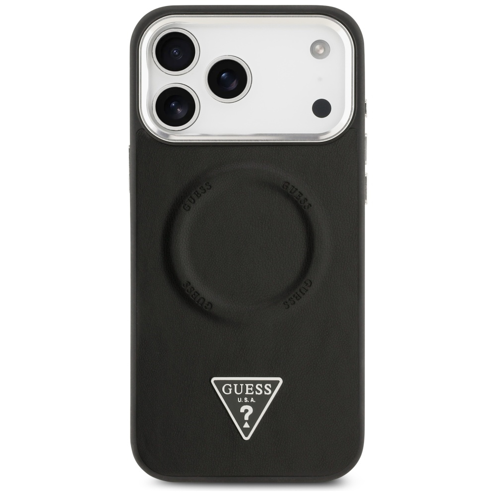 Guess-Triangle-Logo-telefontok-fekete-iPhone-17-Pro-2