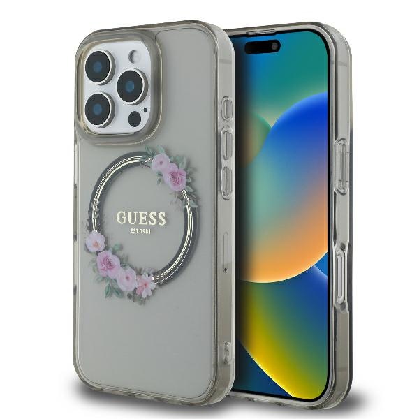 Guess telefontok fekete - iPhone 16 Pro Max