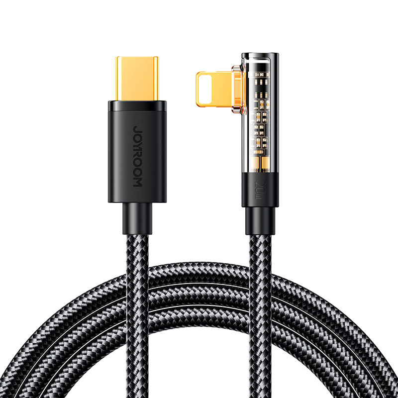 Joyroom-Gaming-kabel-Lightning-L-alaku-USB-C-20W-1.2-m-–-fekete-10
