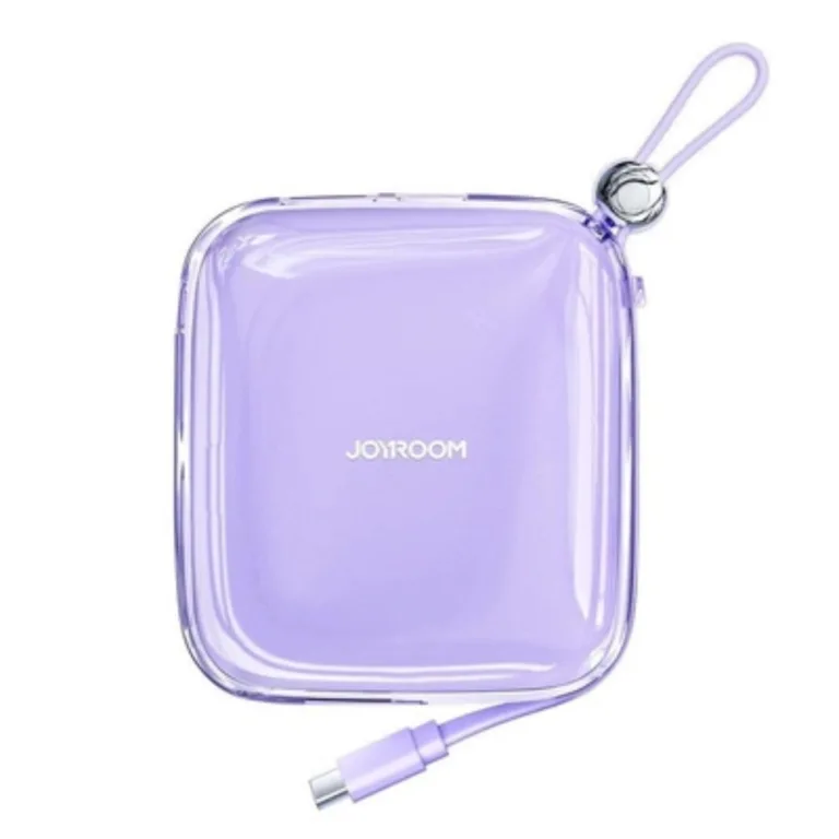 Joyroom JR-L005 powerbank 10 000 mAh Lightning / USB-A – lila