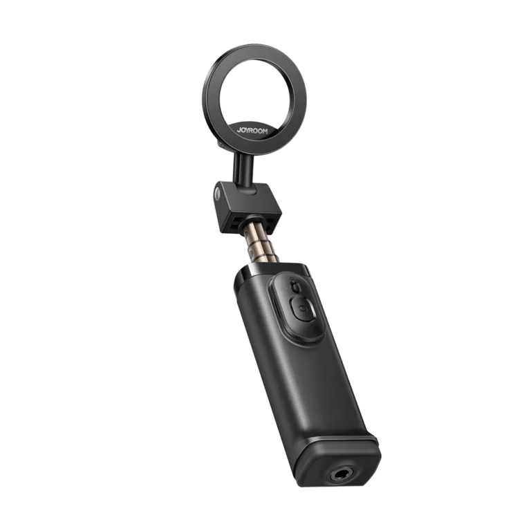 Joyroom JR MagSafe-kompatibilis Bluetooth szelfibot – fekete