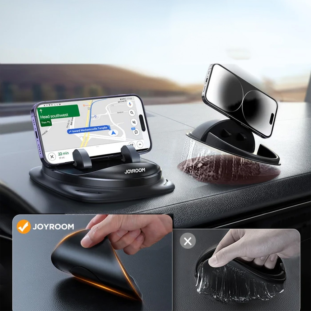 Joyroom-JR-telefontarto-tapadokoronggal-autoba-irodaba-vagy-otthonra-–-fekete-3