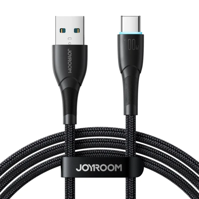 Joyroom Starry SA32-AC6 USB-A / USB-C kábel 100W 1 m – fekete