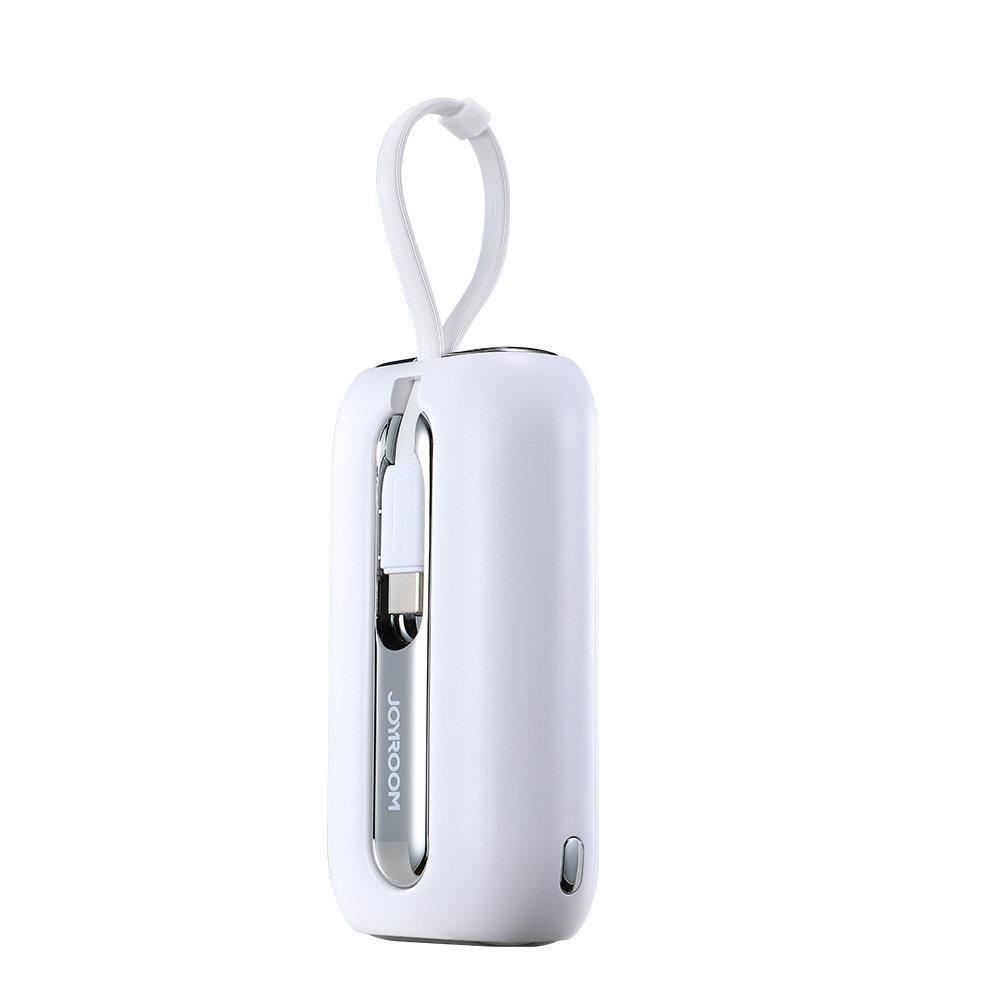 Joyroom-mini-powerbank-10-000-mAh-Colorful-Series-225-W-beepitett-USB-C-es-Lightning-kabelekkel-–-feher-JR-L012-3