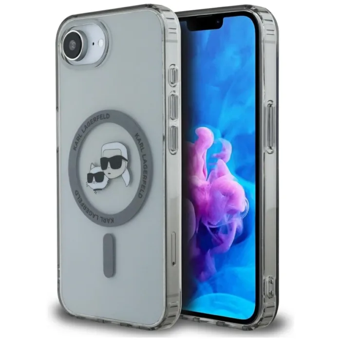 Karl & Choupette MagSafe telefontok fekete - iPhone 16e