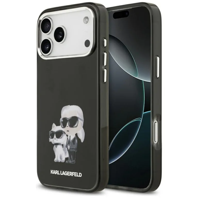 Karl & Choupette telefontok fekete - iPhone 17 Pro Max