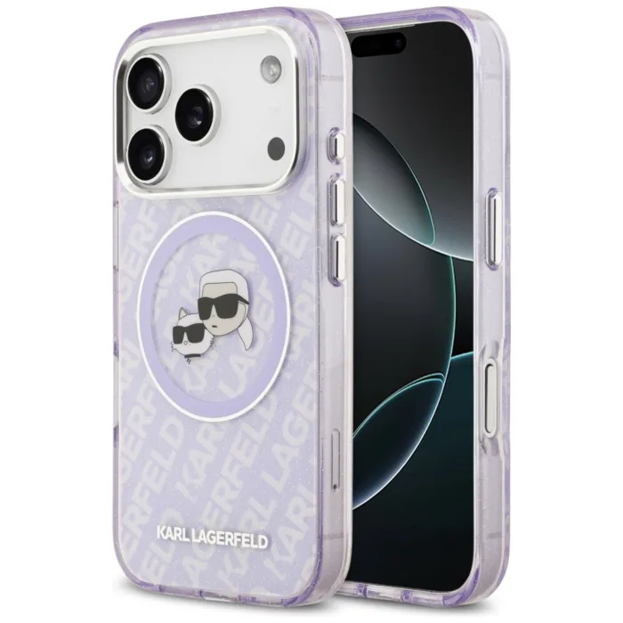 Karl & Choupette telefontok viola - iPhone 17 Pro Max