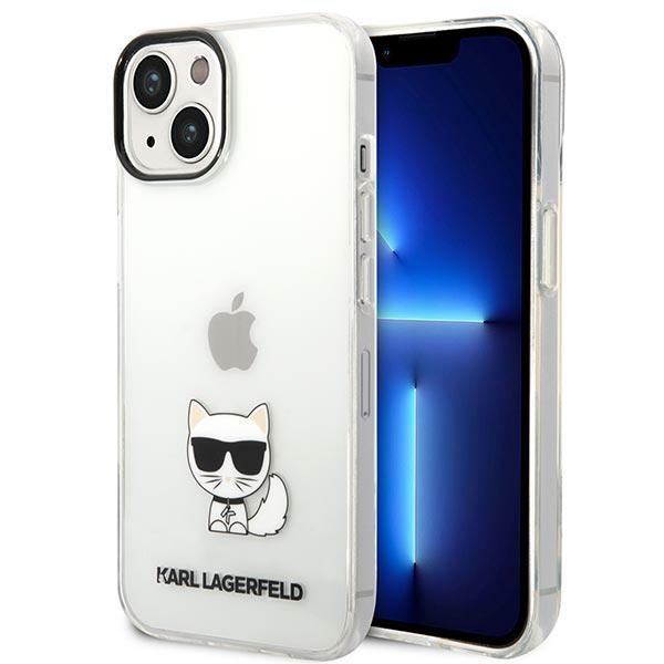 Karl Lagerfeld Choupette Body telefontok átlátszó - iPhone 14 Plus