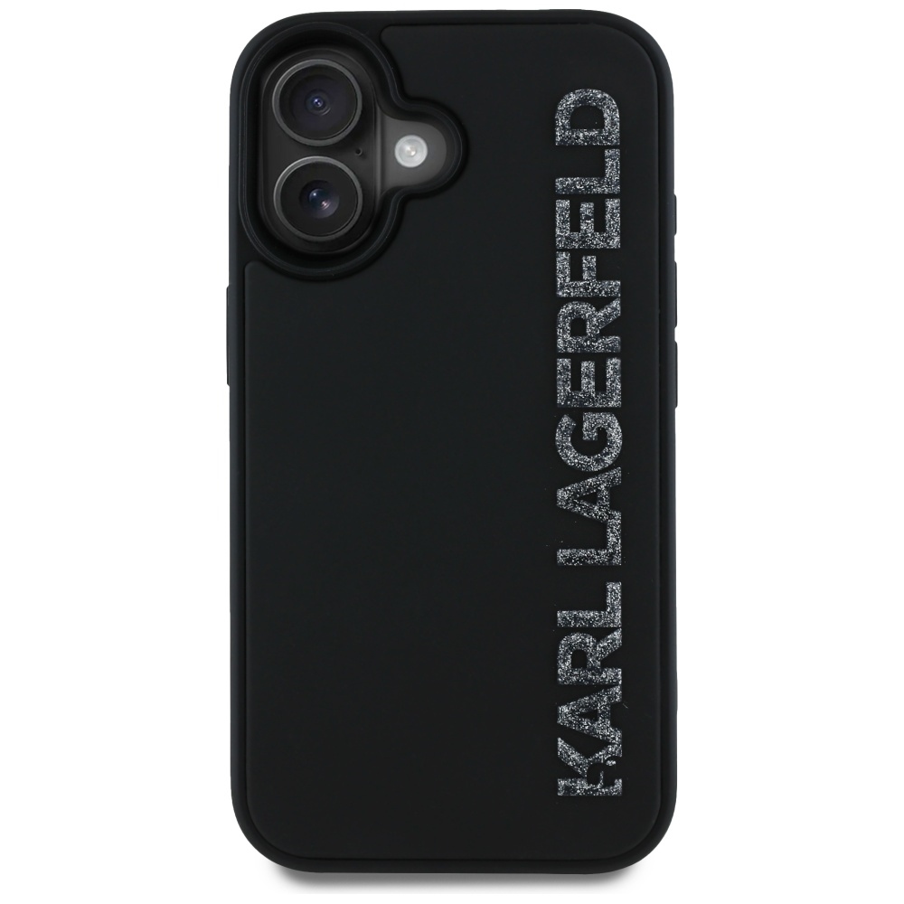 Karl-Lagerfeld-HC-3D-Rubber-Elongated-Glitter-telefontok-fekete-iPhone-16-2
