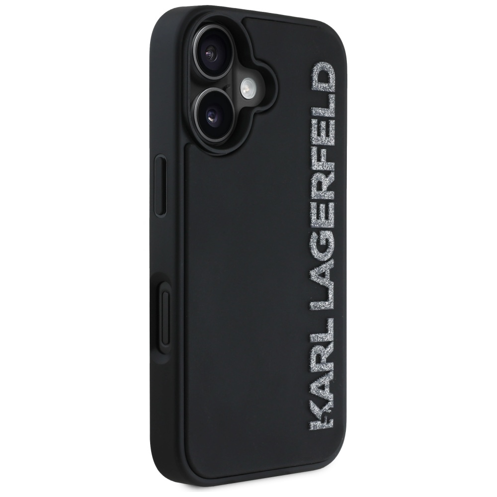 Karl-Lagerfeld-HC-3D-Rubber-Elongated-Glitter-telefontok-fekete-iPhone-16-3