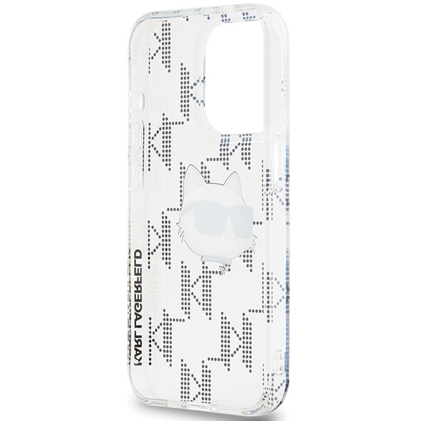 Karl-Lagerfeld-IML-Choupette-Head-Monogram-telefontok-atlatszo-iPhone-15-Pro-Max-6